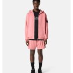sweat a capuche rose