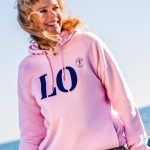 sweat a capuche rose