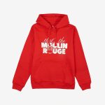 sweat a capuche rouge