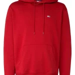 sweat a capuche rouge