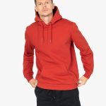 sweat a capuche rouge