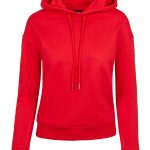 sweat a capuche rouge