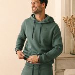 sweat a capuche vert