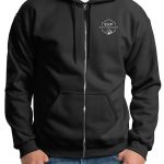 sweat a capuche zippe