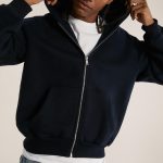 sweat a capuche zippé homme