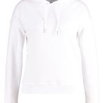 sweat blanc a capuche