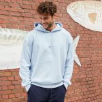 sweat bleu clair