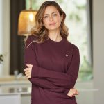 sweat bordeaux femme