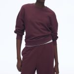 sweat bordeaux femme