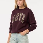 sweat bordeaux femme