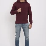 sweat bordeaux homme