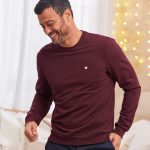 sweat bordeaux homme