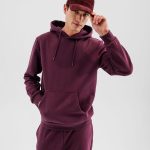 sweat bordeaux homme