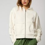 sweat capuche blanc