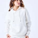 sweat capuche blanc