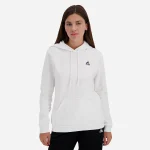 sweat capuche blanc femme