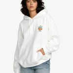 sweat capuche blanc femme