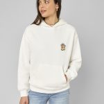 sweat capuche blanc femme