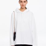 sweat capuche blanc femme