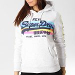 sweat capuche femme superdry