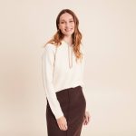 sweat capuche long femme