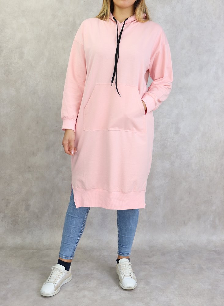 sweat-capuche-long-femme-785klb-1.jpg sweat capuche long femme – Image 1