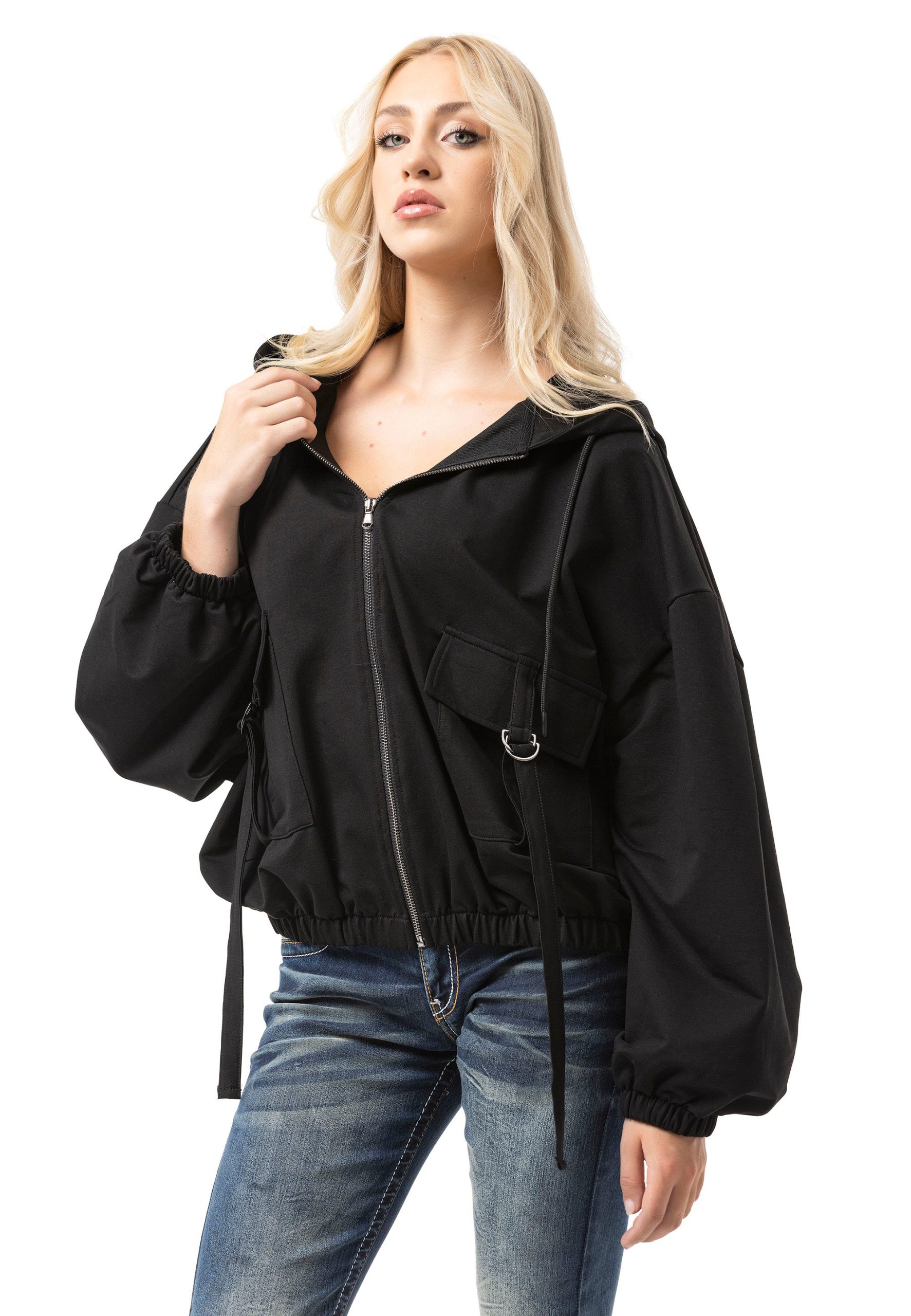 sweat-capuche-noir-femme-545puk-1.jpg sweat capuche noir femme – Image 1