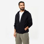 sweat capuche noir homme