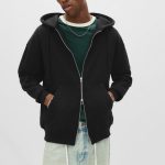 sweat capuche noir homme
