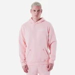 sweat capuche rose