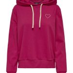 sweat capuche rose