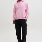 sweat capuche rose