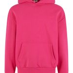 sweat capuche rose homme