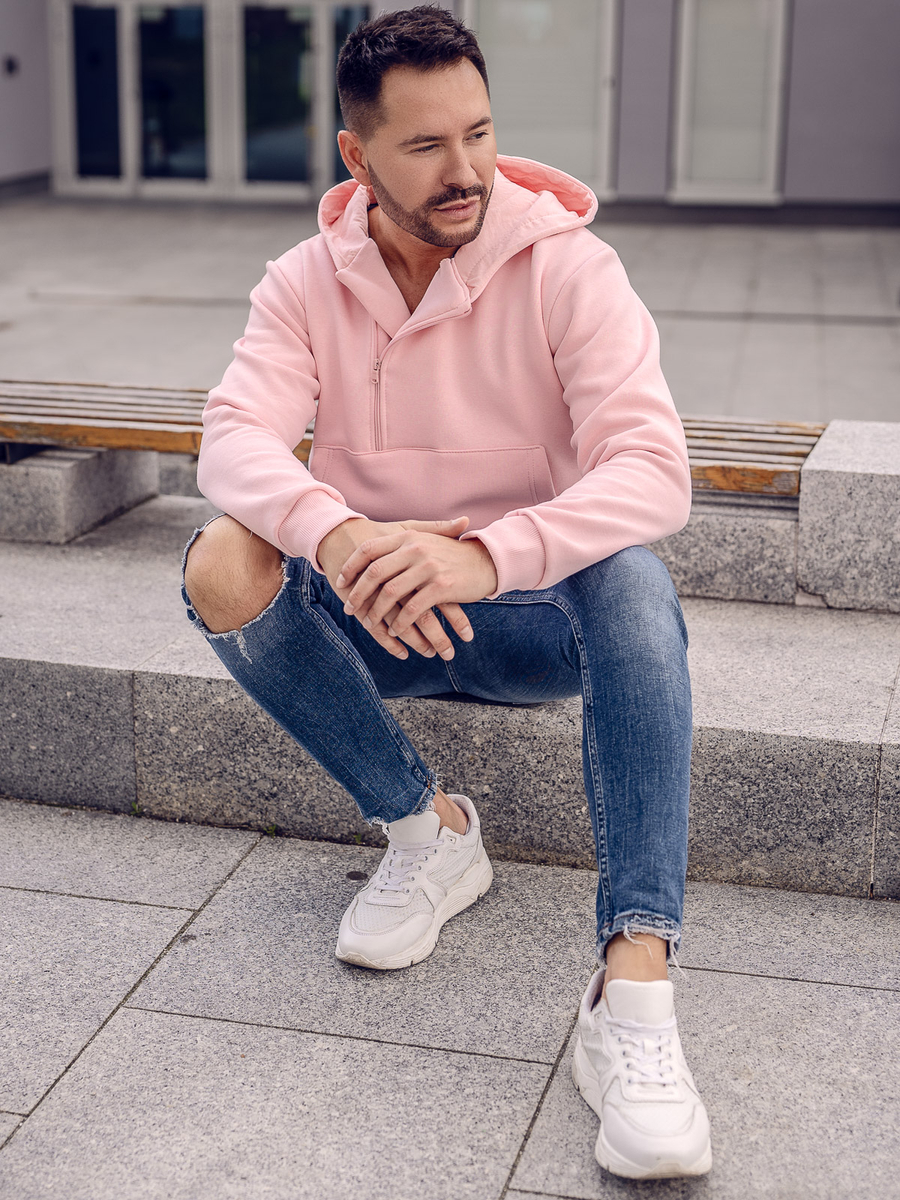 sweat-capuche-rose-homme-543epc-1.jpg sweat capuche rose homme – Image 1