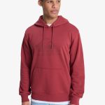 sweat capuche rouge