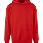 sweat capuche rouge
