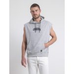 sweat capuche sans manche
