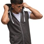 sweat capuche sans manche