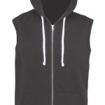 sweat capuche sans manche