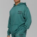 sweat capuche vert