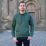 sweat capuche vert