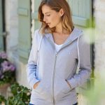 sweat capuche zippé