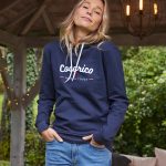 sweat femme a capuche