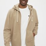 sweat homme beige