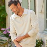 sweat homme beige