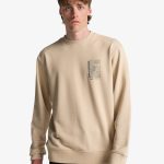 sweat homme beige