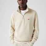 sweat homme beige