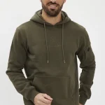 sweat homme kaki