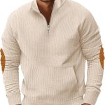 sweat homme zippé sans capuche