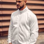 sweat homme zippé sans capuche